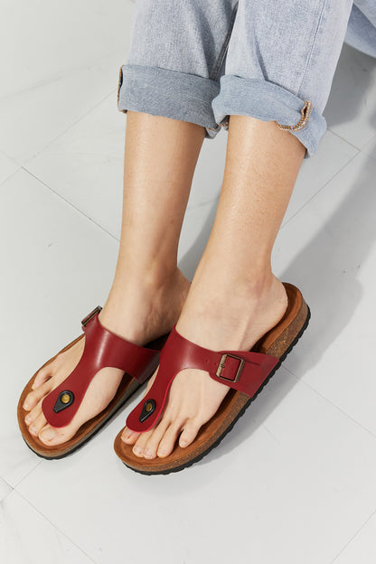 MMShoes Drift Away T-Strap Sandal