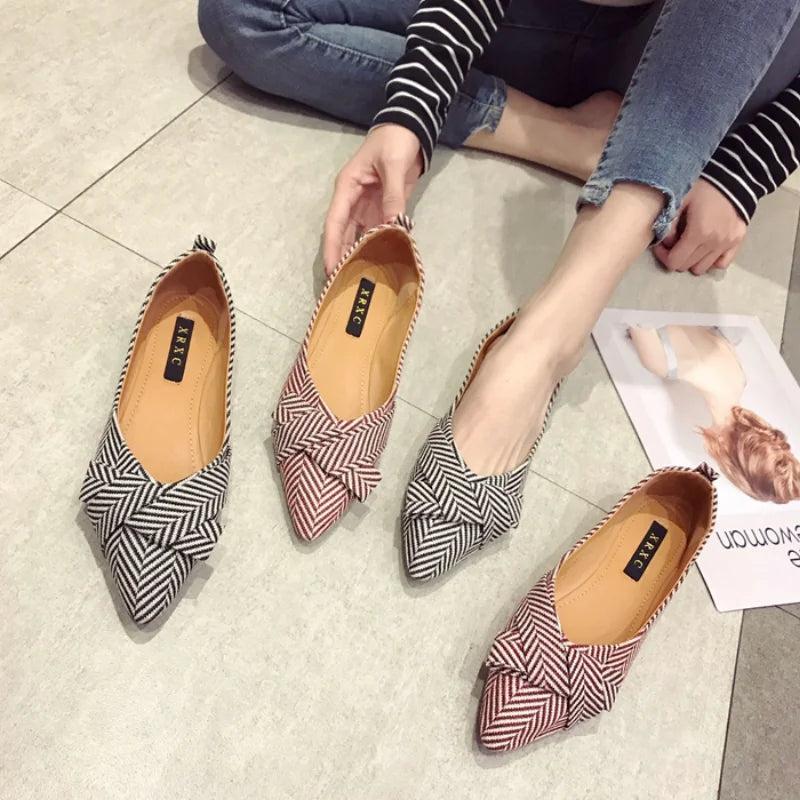 Bowknot Chevron Flat