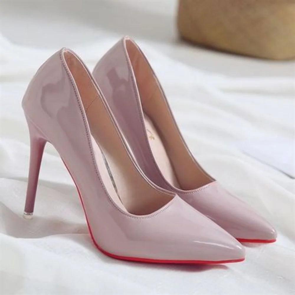 Patent Leather Stiletto Heels