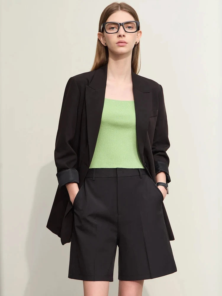 Amii Lightweight Twill Blazer