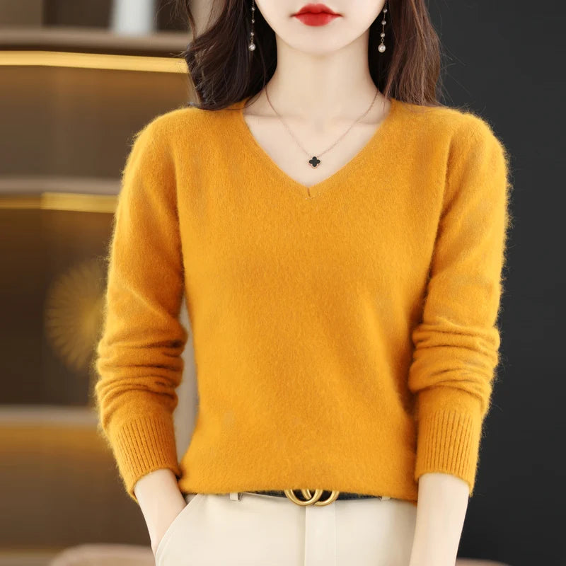 Beliarst V-Neck Cashmere Sweater