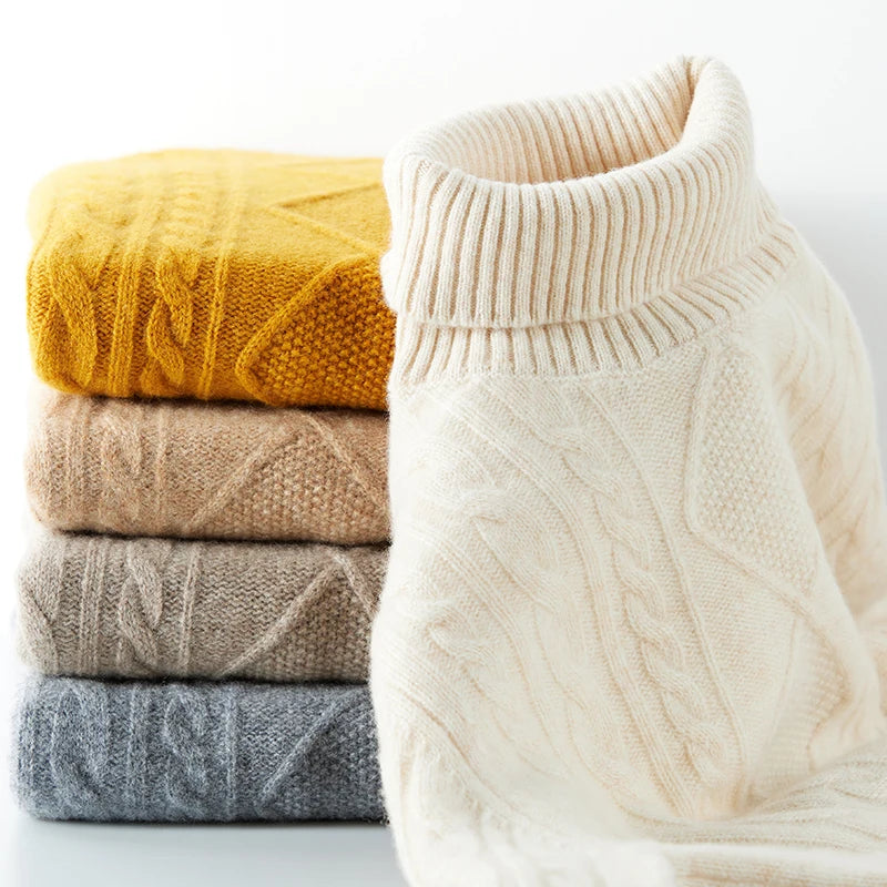 Cashmere Turtleneck Sweater