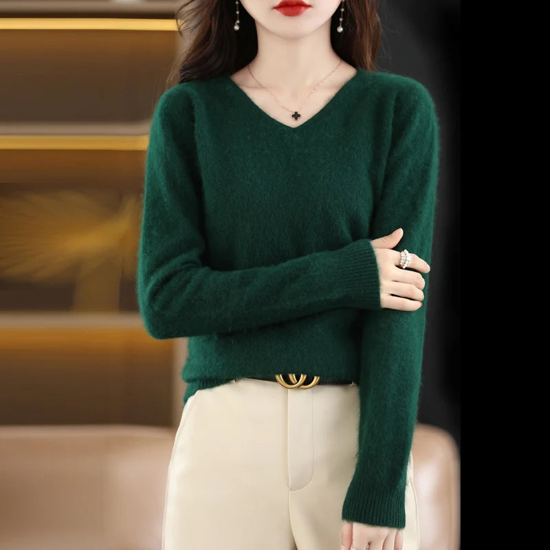 Beliarst V-Neck Cashmere Sweater