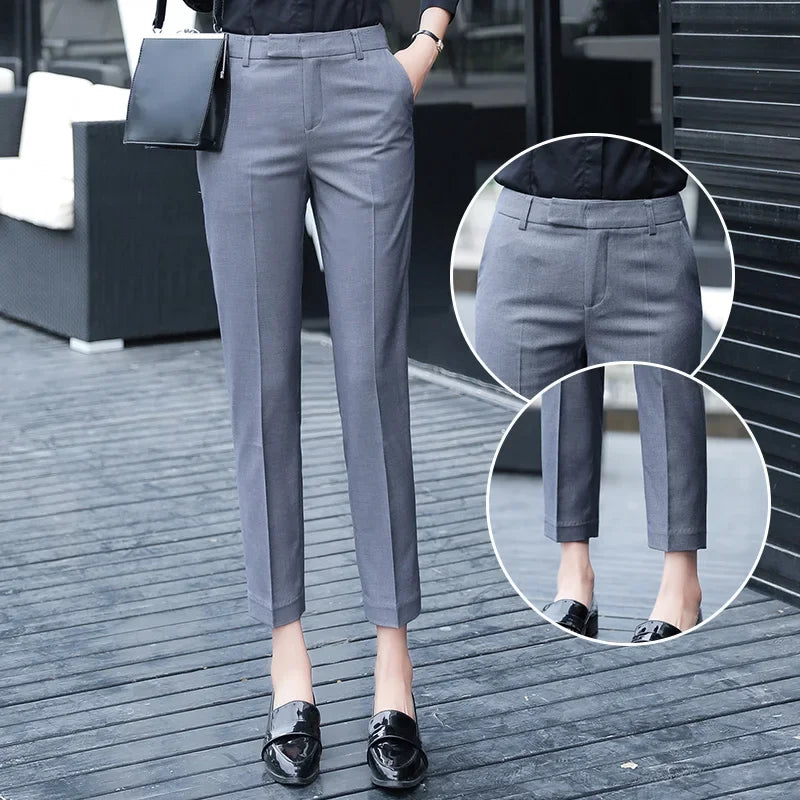 Broadcloth Pencil Pants