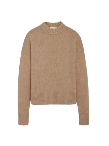 Relaxed Crewneck Cashmere Sweater