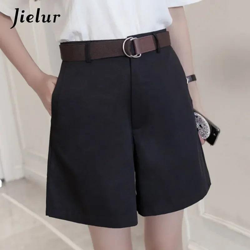 Cotton-Blend Khaki Shorts