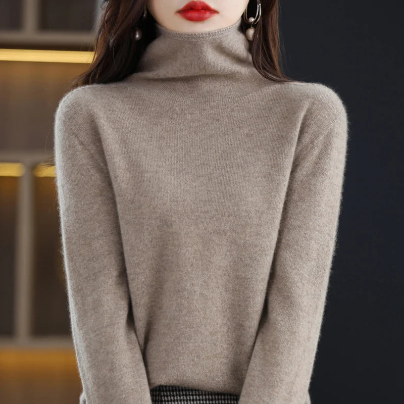 Beliarst Merino Wool Turtleneck