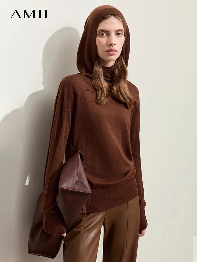 Amii Mock-Neck Sweater