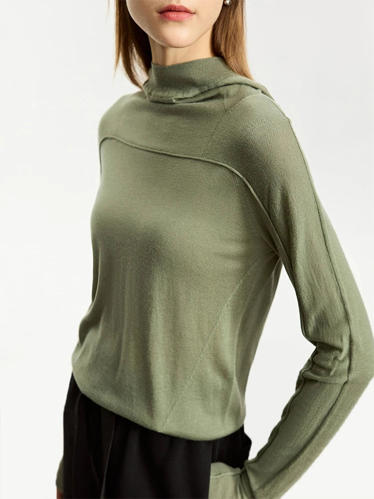 Amii Mock-Neck Sweater