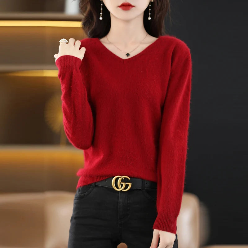Beliarst V-Neck Cashmere Sweater