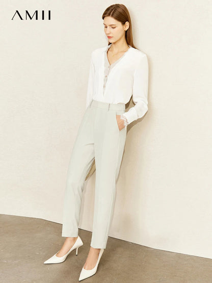 Amii Cropped Ankle Trousers