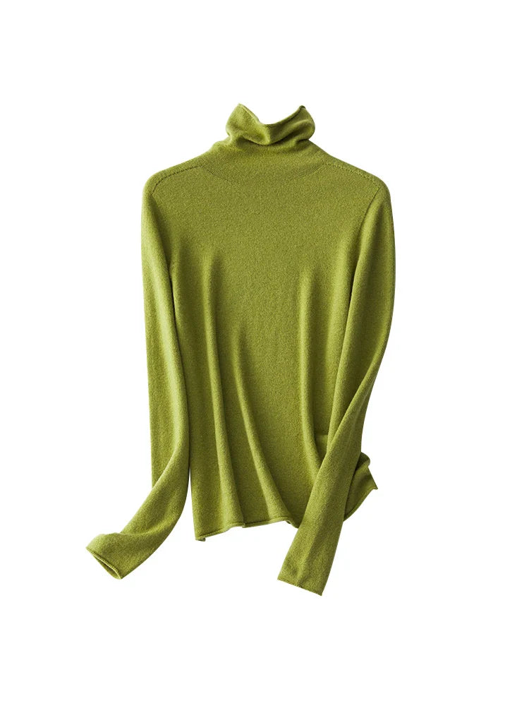 Lightweight Wool Turtleneck