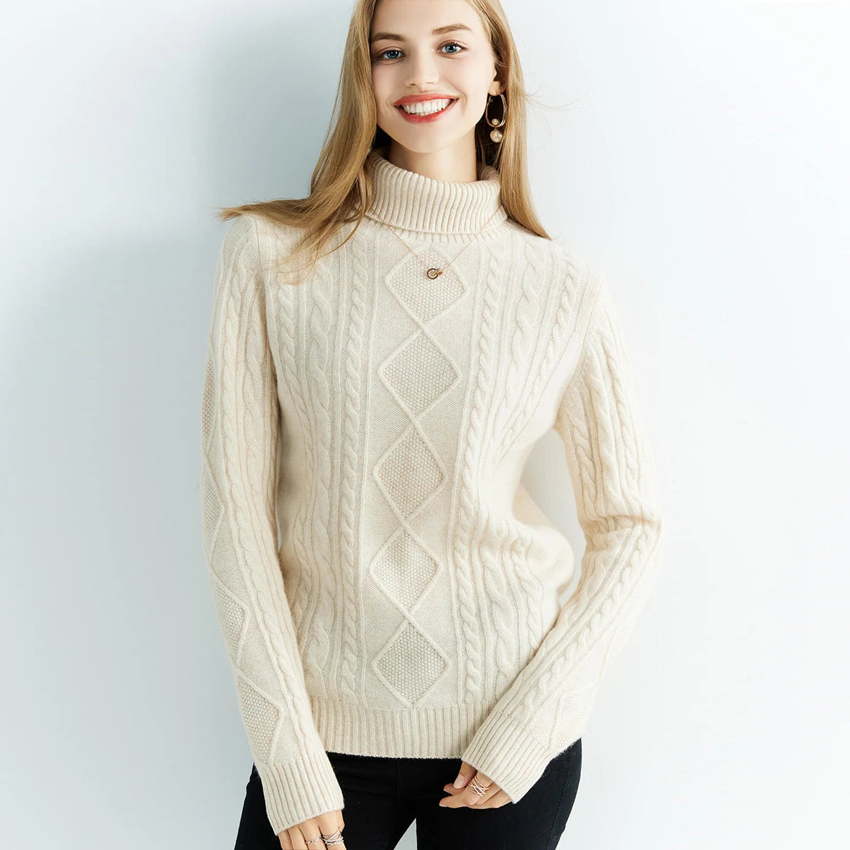 Cashmere Turtleneck Sweater