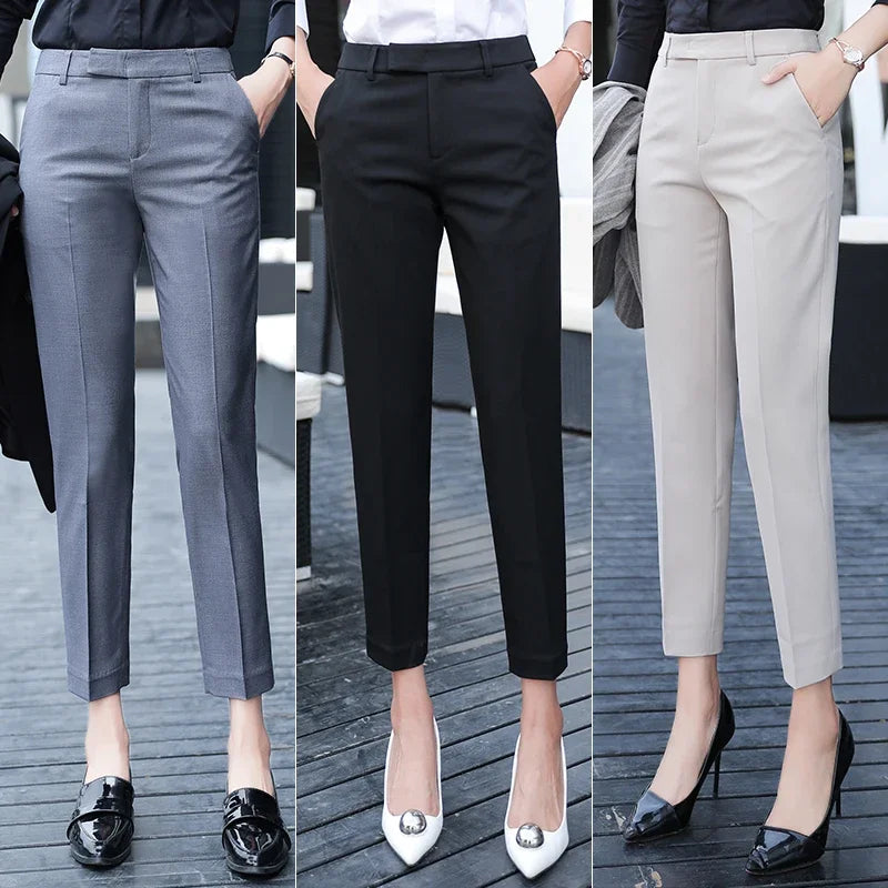 Broadcloth Pencil Pants