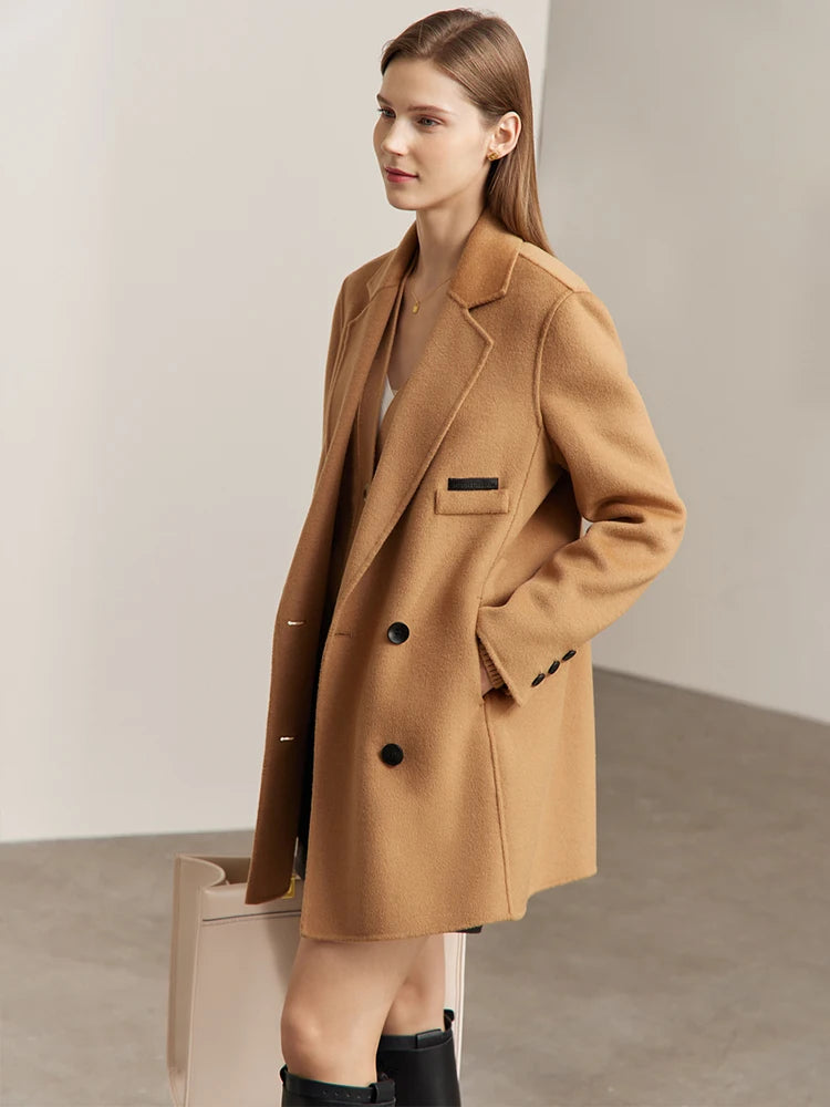 Amii Wool Peacoat