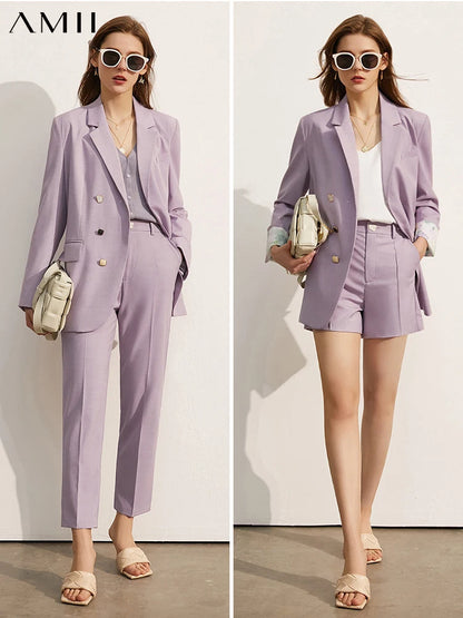 Amii Pastel Summer Suit Separates