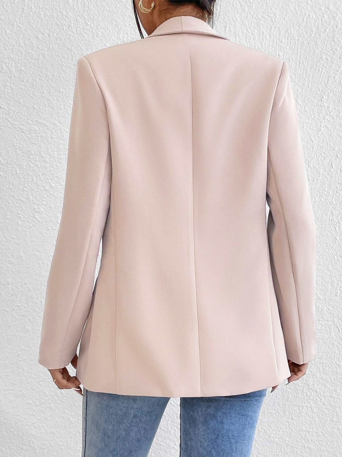 Shawl-Collar Summer Blazer