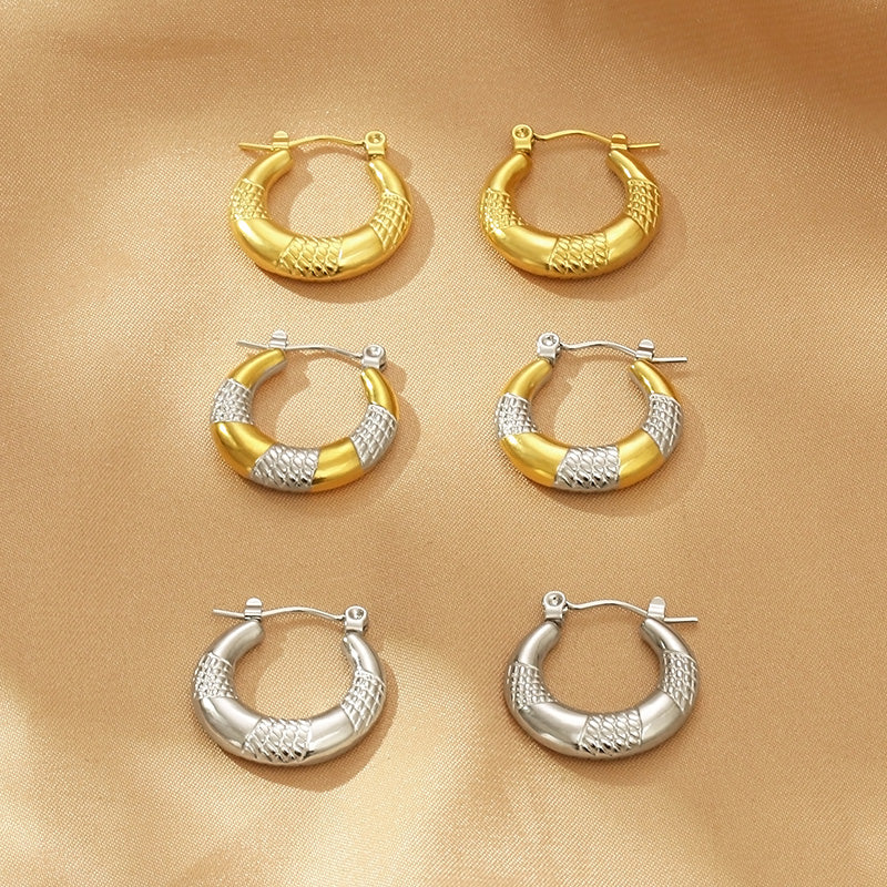 Plated Hoop Earrings