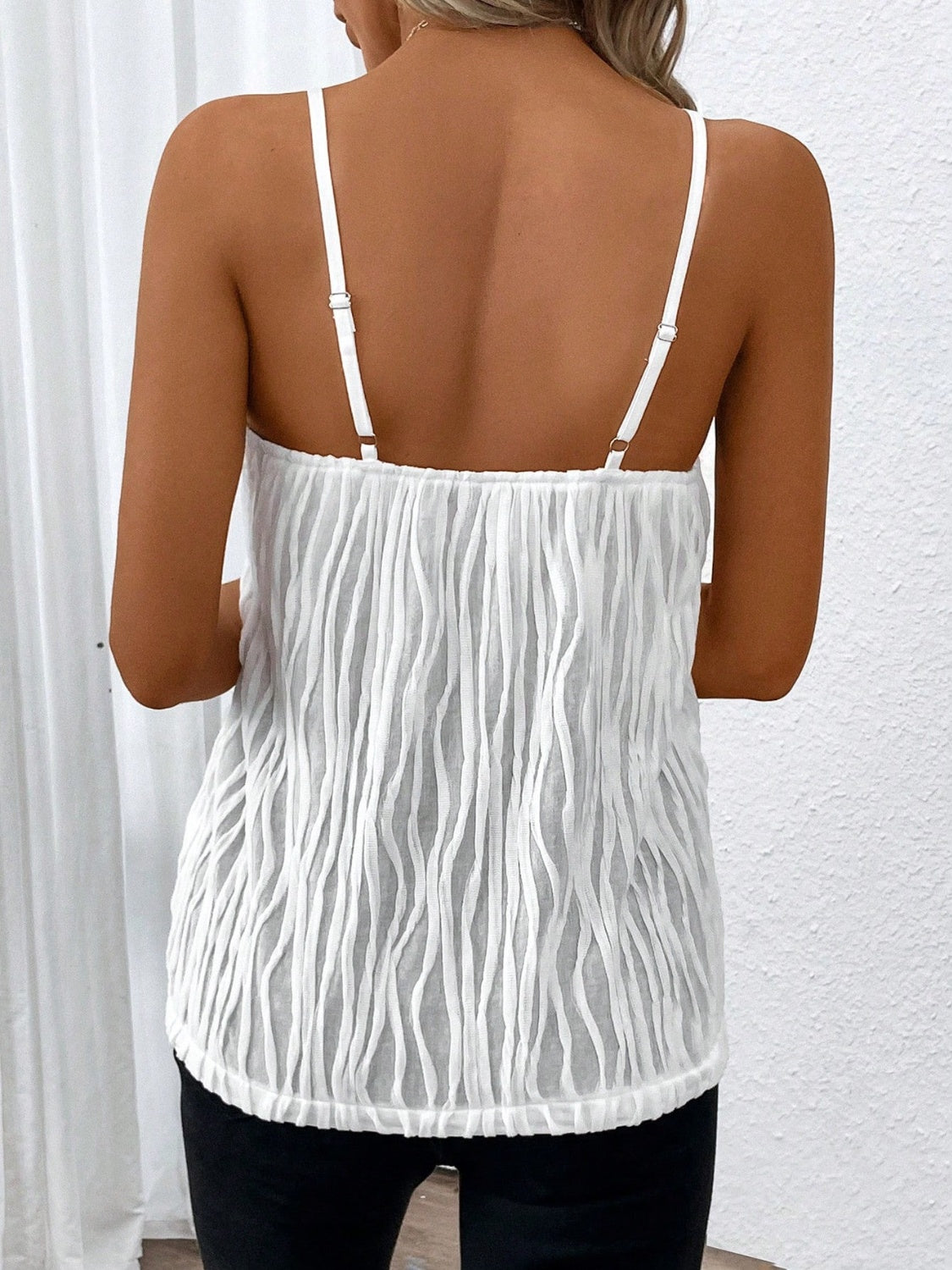 Textured V-Neck Camisole