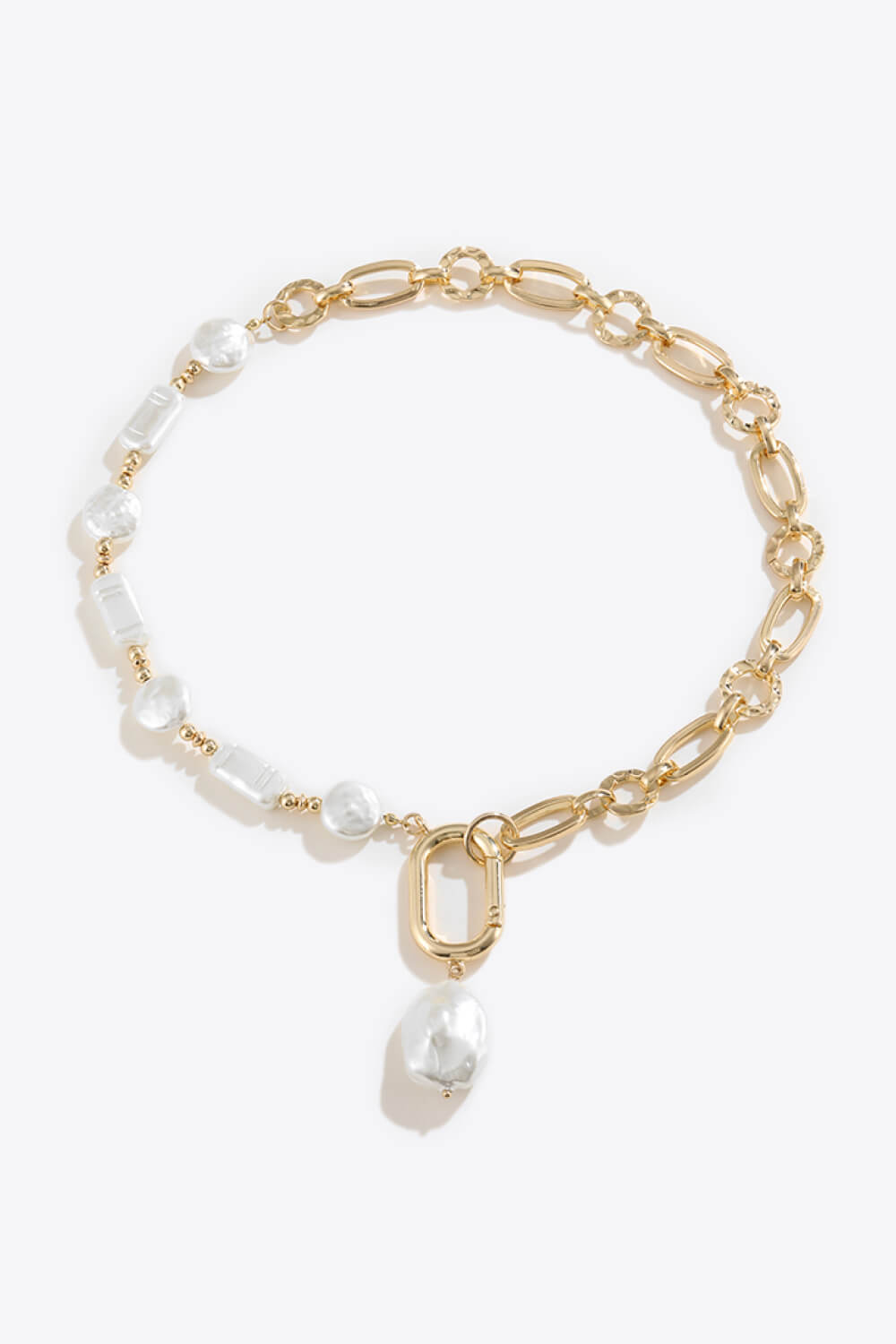 Freshwater Pearl Chunky Chain Necklace