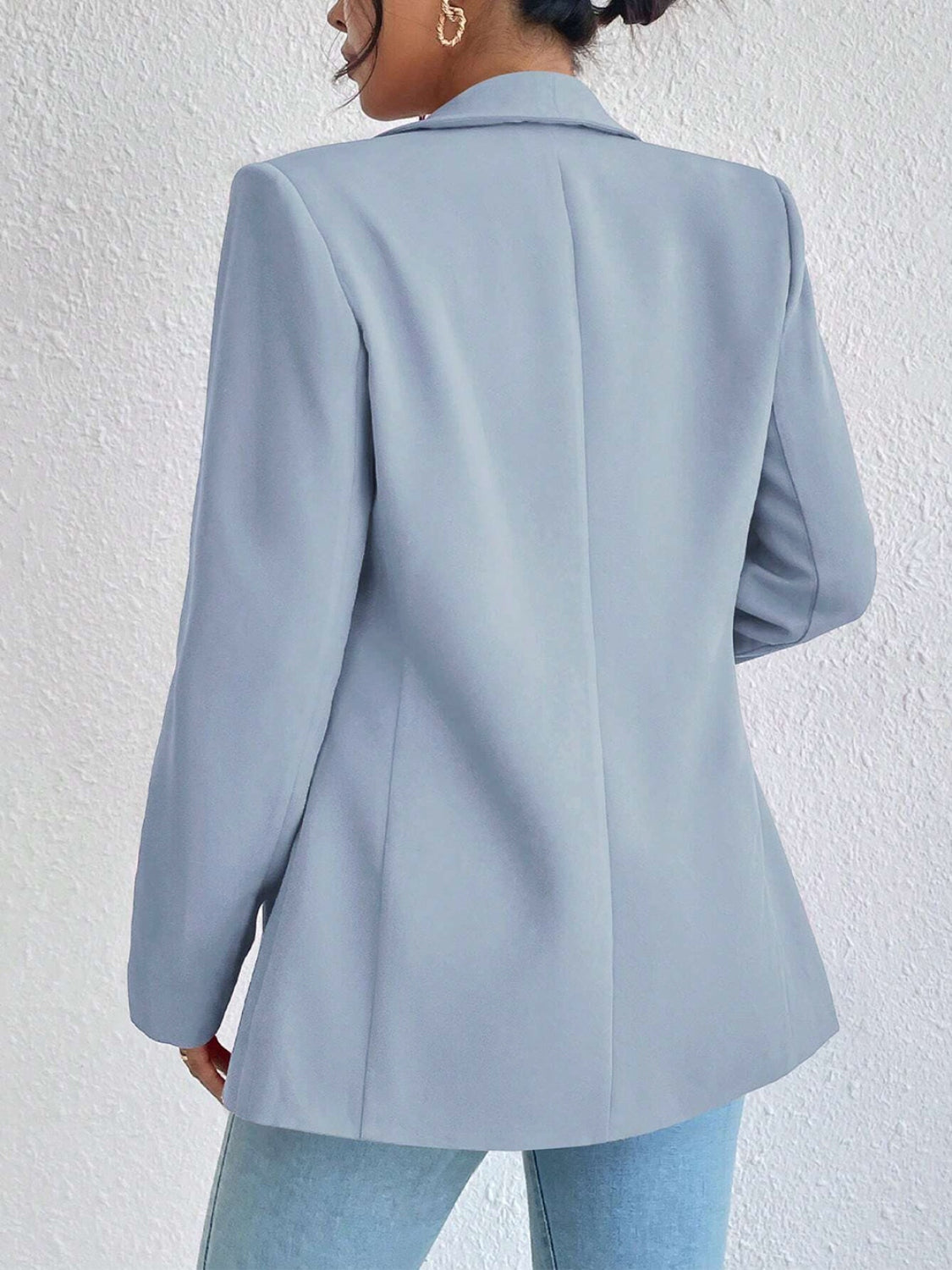 Shawl-Collar Summer Blazer