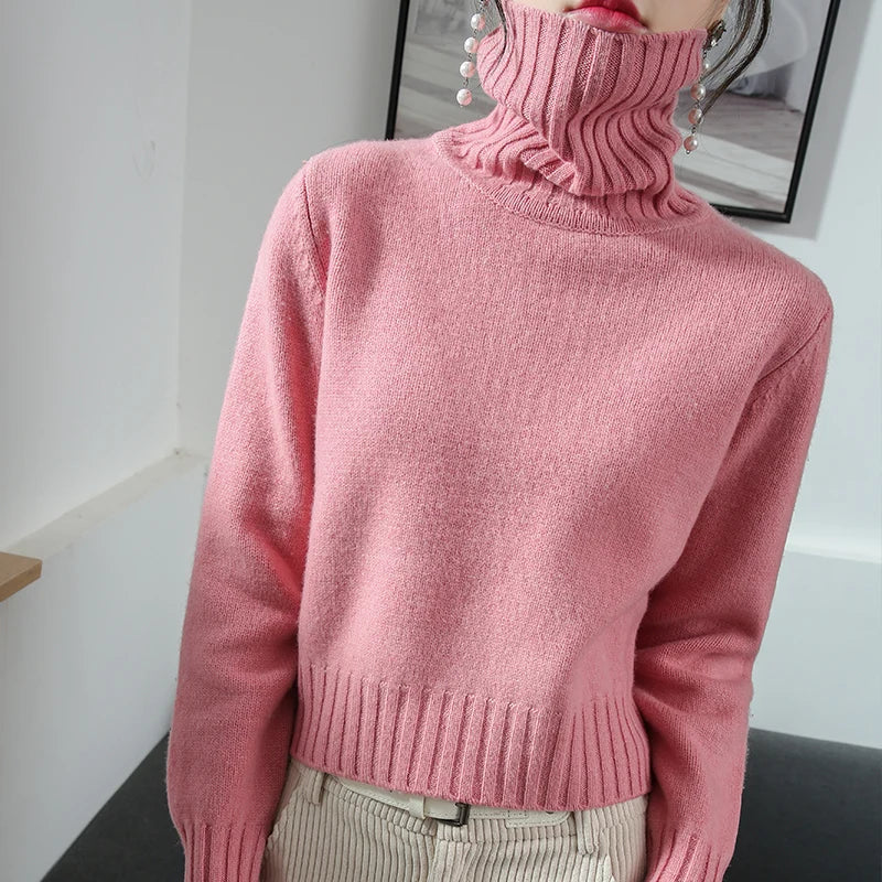 Beliarst Cashmere Chunky Turtleneck