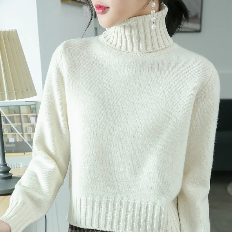 Beliarst Cashmere Chunky Turtleneck