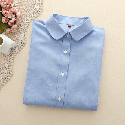 Cotton-Blend Oxford Shirt