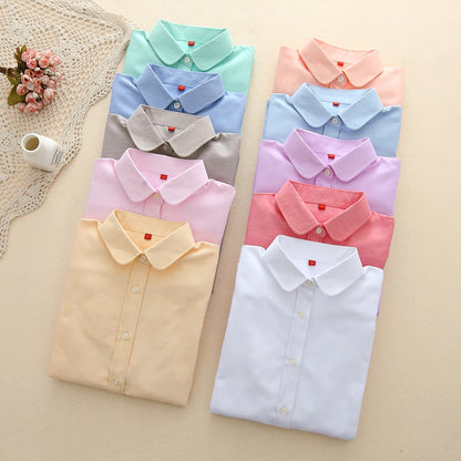 Cotton-Blend Oxford Shirt