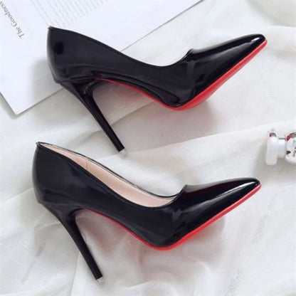 Patent Leather Stiletto Heels