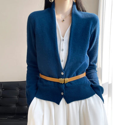 Beliarst Wool V-Neck Cardigan