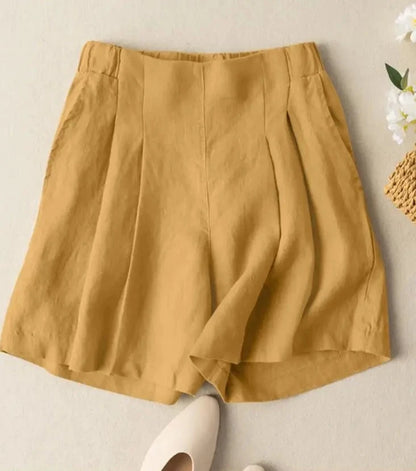 Zanzea Cotton Palazzo Pocket Shorts