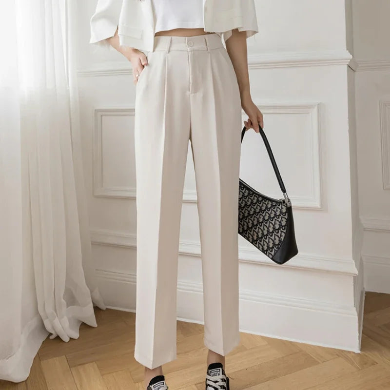 Petite Ankle-Length Harem Pants