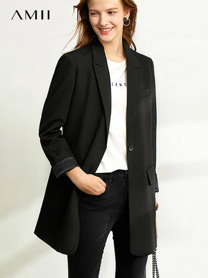 Amii Lightweight Twill Blazer