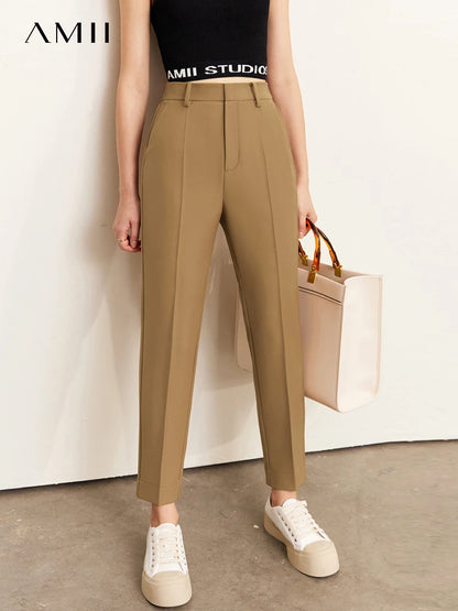 Amii Cropped Ankle Trousers