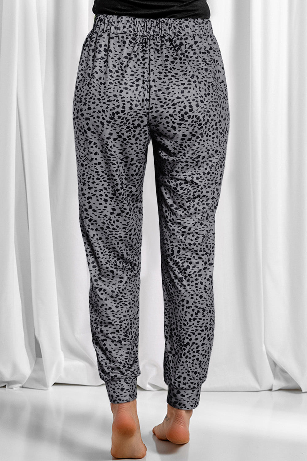 Leopard Print Joggers