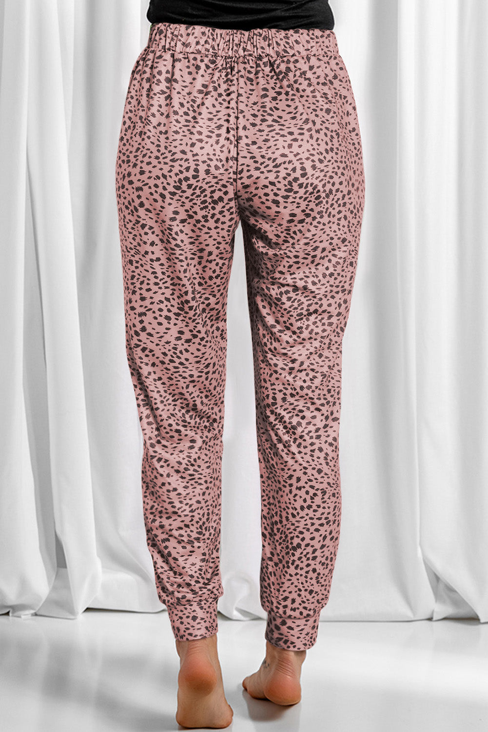 Leopard Print Joggers